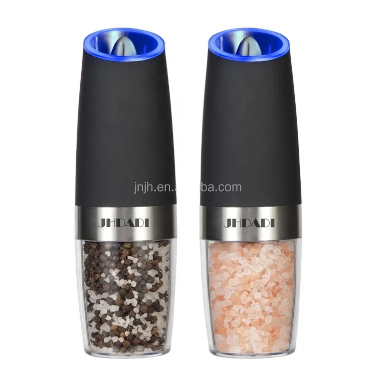 electric gravity salt and pepper grinder