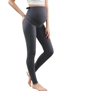 Adjustable High Waist Maternity Pants for Fashion-conscious Pregnant Women Chic Thin Design for Spring & Autumn Use for Moms