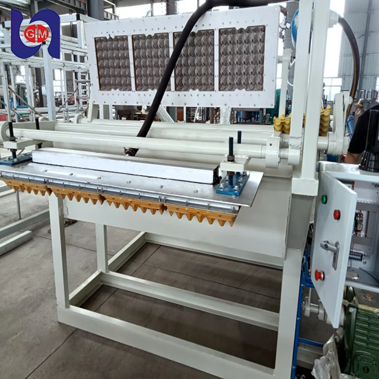 Waste old paper newspaper waste carton recycling high quality egg tray making machine fully automatic details