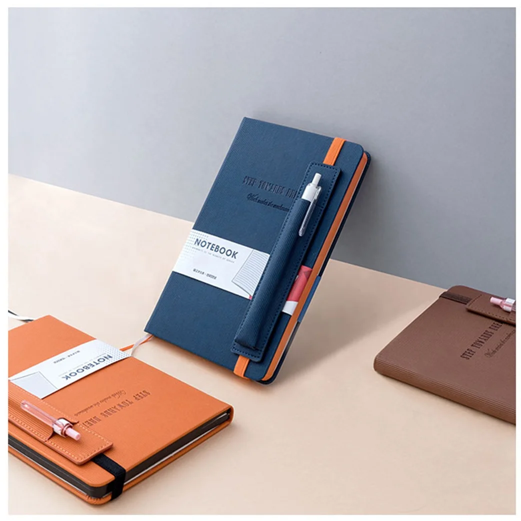 ADLABLD 12 stuks elastische penhouders, notitieboek, penlus