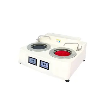 MP-2DE Automatic Touch Screen Dual Disc Metallographic Specimen Grinding and Polishing Machine