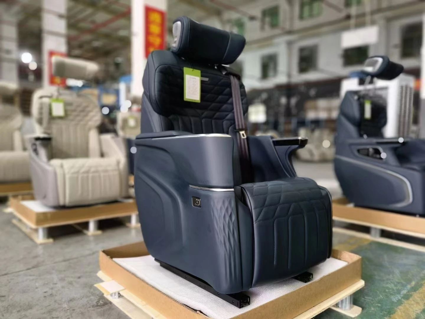 Rv 3 Fold Double Caravan Seats With Fabric Cover For The Campervan Bed