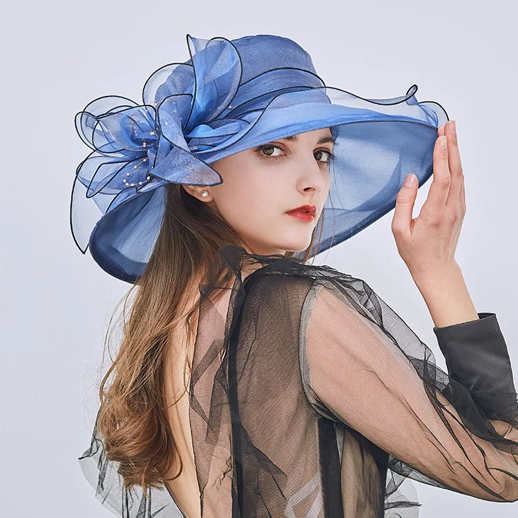 Elegant Sun Hats for Women - Perfect for Tea & Travel display picture 3