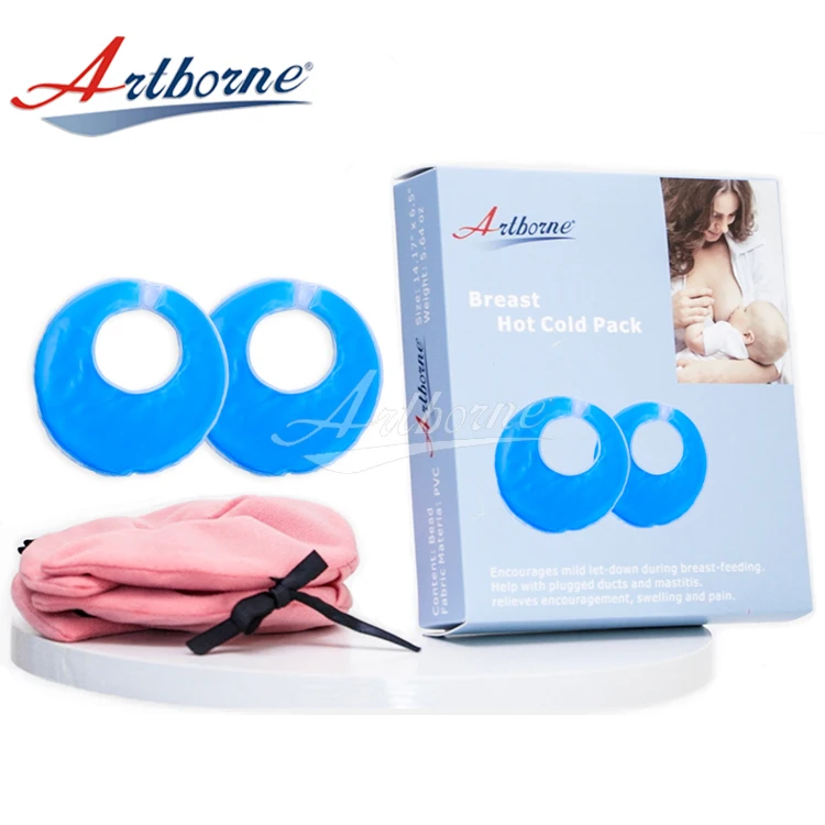 Magic Gel Breast Therapy Pack Nursing Pads Cold & Warm Compress for  Breastfeeding, 5-Pack 