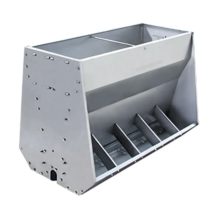 Automatic Feeding System Floor Feeding System for Cattle Pig Farm House Ground Poultry Feed Equipment Long Building