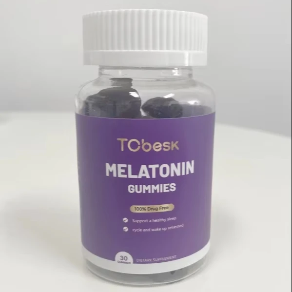 OEM/ODM Customized Label Factory Supply Comfort Products Melatonin Gummies for Improving Comfort and Reduce Stress