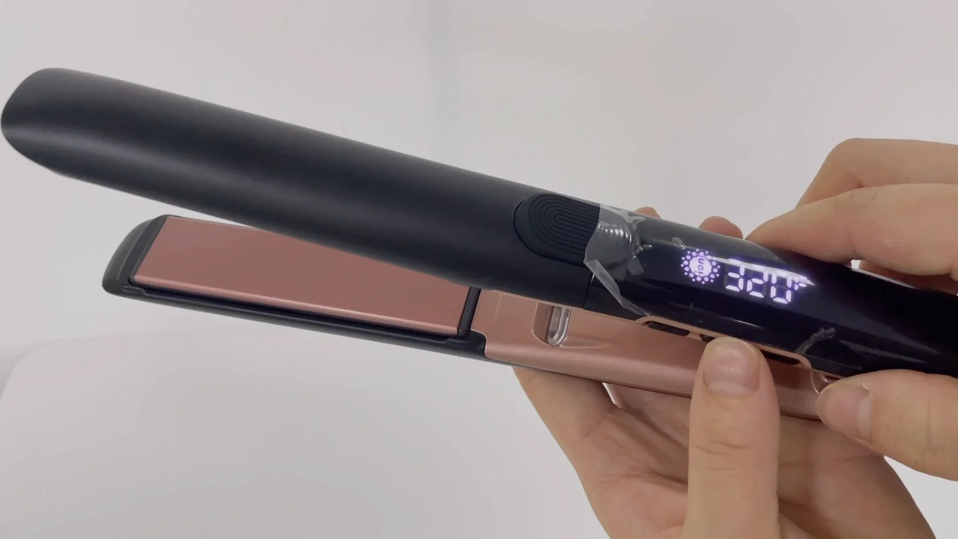 Brazilian Flat Iron Hair Straightener For Thick Natural Curly Hair