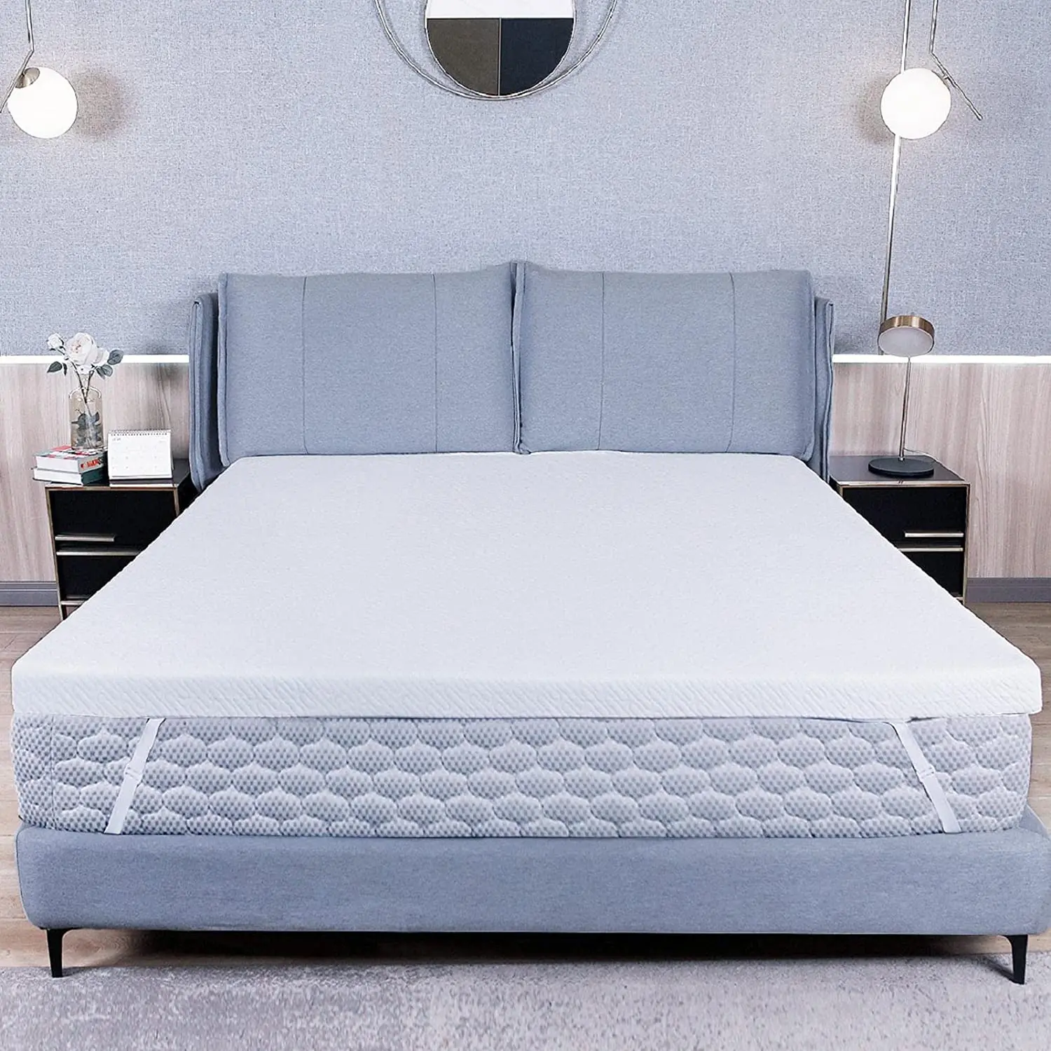 Mattress Topper California King 4inch Medium Firmness Memory Foam