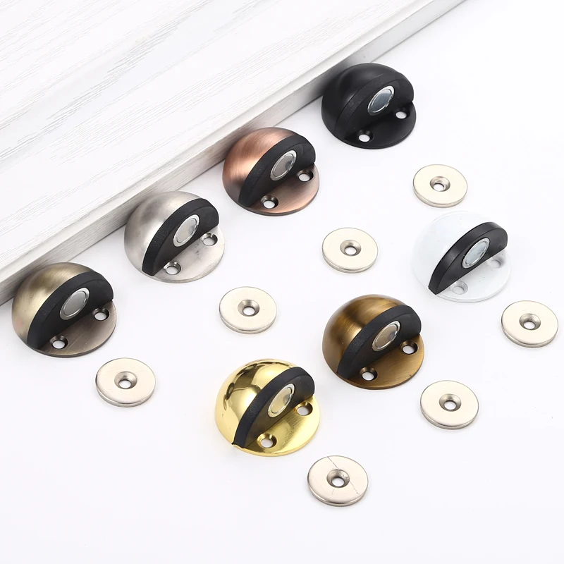 Stainless Steel Door Stops Door Accessories Magnetic Strong Door Stopper for Hotel