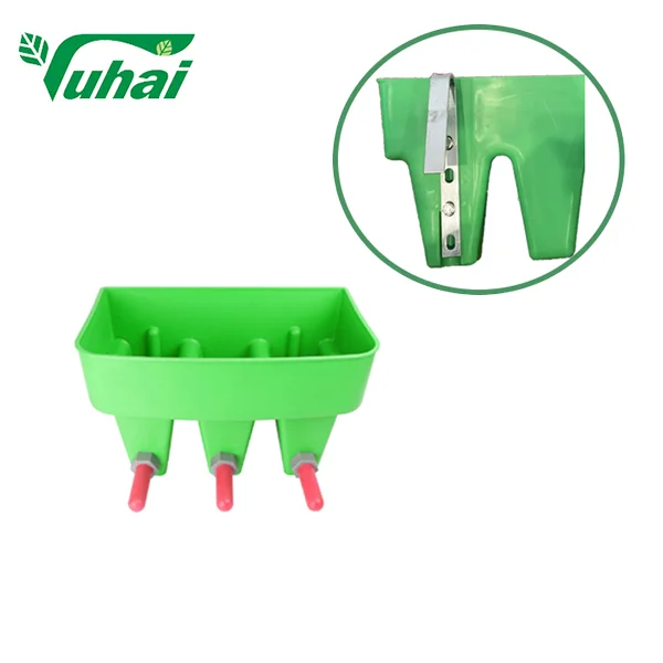 Animal Feeding Tools Green 30 Liters Volume Three Milk Bucket, 3 Claves Milk Bucket for Animal Feeding/milking Bucket