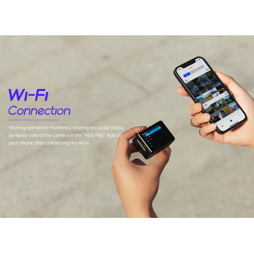 Экшн-камера OEM 4K FHD 60fps 24 МП экран 2 0 дюйма ЖК-дисплей EIS 8x зум видеосъемка водонепроницаемость 30 м профессиональная спортивная камера