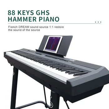 Best selling high quality 88 key MIDI digital hammer keyboard piano made in China