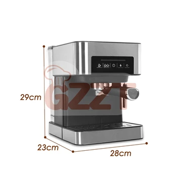 GZKITCHEN多機能エスプレッソマシン電気自動車コーヒーメーカーラテ
