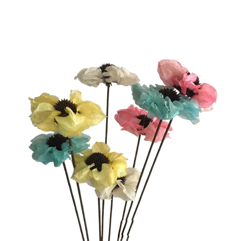 消除干长花手工装饰干人造花芙蓉室内装饰 Buy 干花 人工花 花手工制作product On Alibaba Com