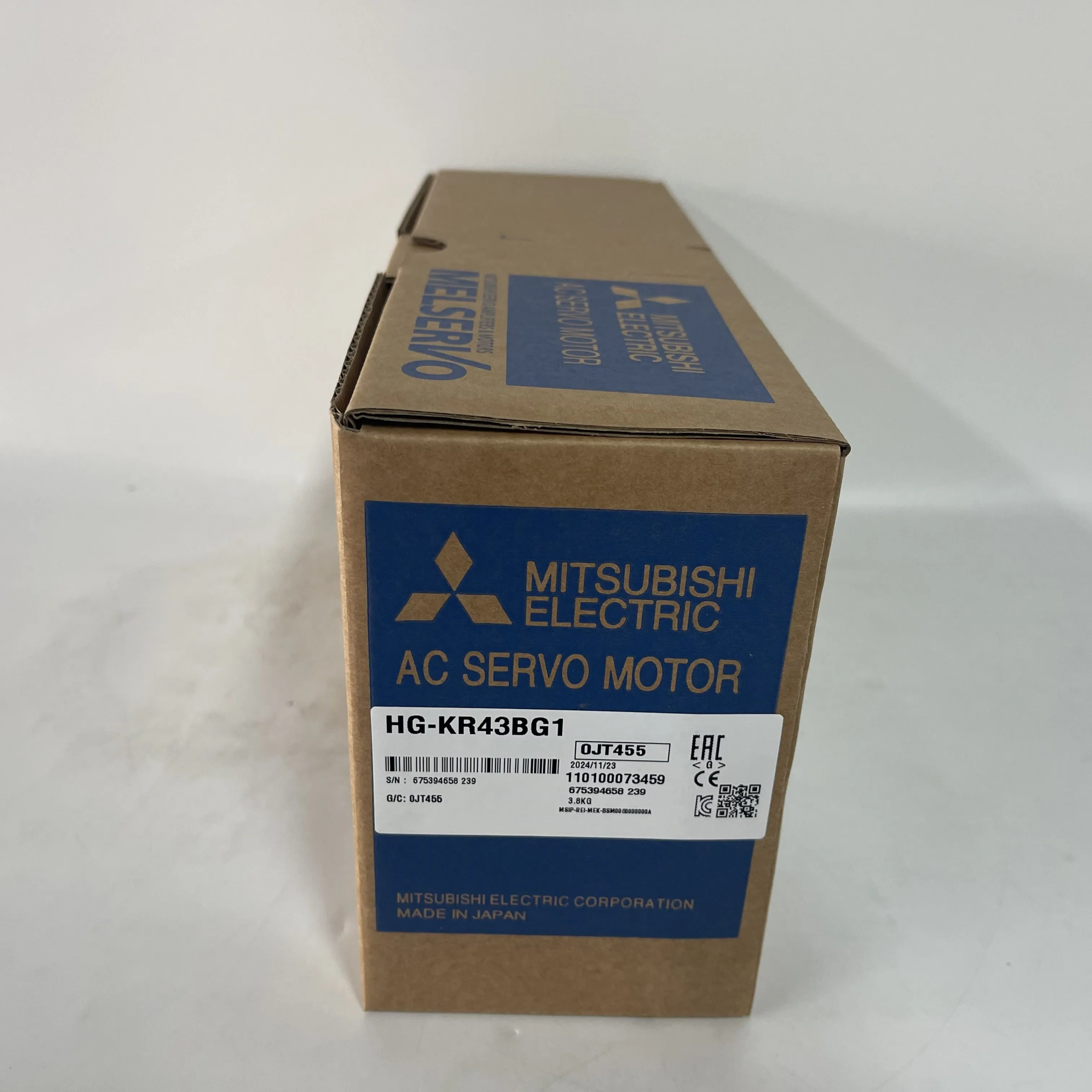 Mitsubishi AC Servo Motor HG-KR43BG1