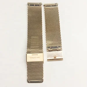 Free Shipping Cost Stainless Steel Wristwatch Milanese Strap 20 mm Width for Lady