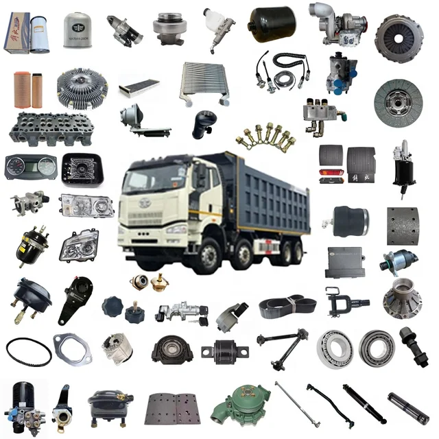 Wholesale Low Price High Quality Faw 6x4 Truck J7 Jh6 J6p J5 Dump Truck Spare Parts Faw Tractor Engine FAW Spare Parts