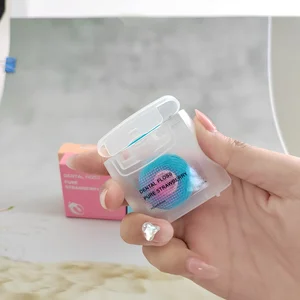 Custom Designed Flavored Colored PE COCO FLOSS Mint Dental Floss with Coconut Oil  Antibacterial