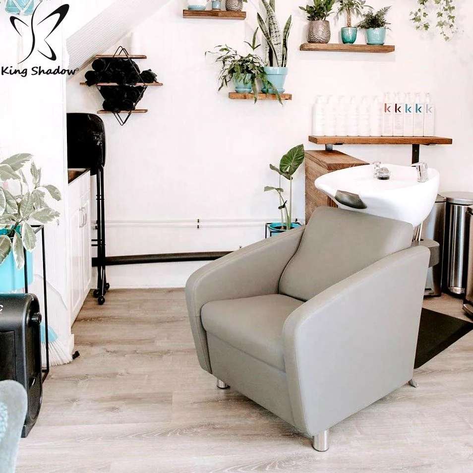 Modern Design Portable Hair Salon Shampoo Sink Chair Back Wash Units  Hairdressing Basin Lay Down Washing Chair for Hairdressing