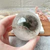 Sphère de quartz de jardin