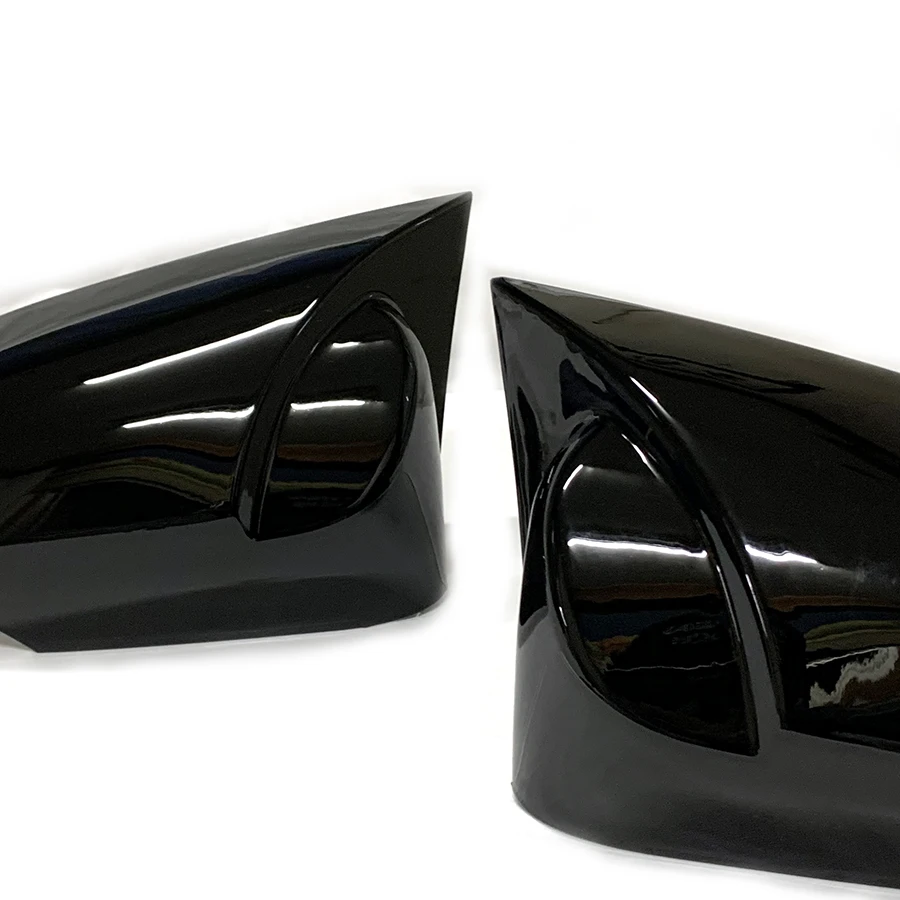 product glossy black side wing rearview mirror cover for toyota corolla 2014   2018 2015 2016 2017 front left  right car decoration-9