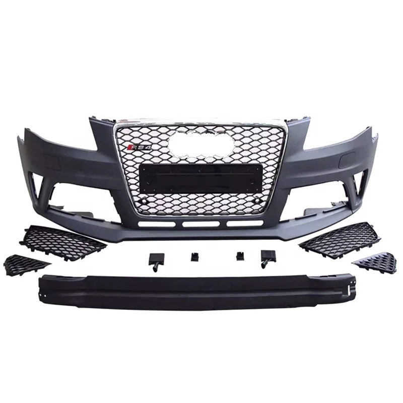 B8RS4-1 AUDI A4 S4 RS4 2008-2011 FRONT BUMPER GRILL FRONT GRILL RS STYLE