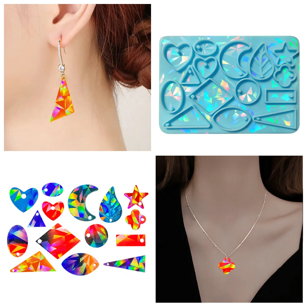 Environmentally Friendly Silicone Mold Keychain Earrings Ear Pendants Drop Earrings Wind Chimes Silicone Molds manufacture