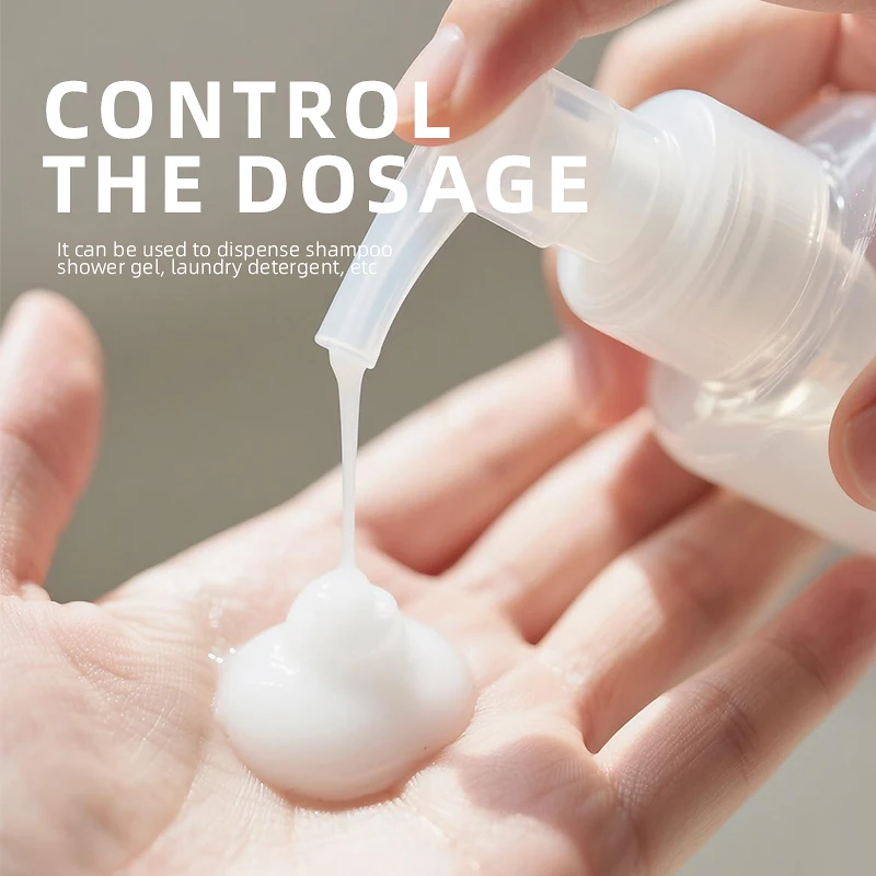 Portable Refillable Travel Accessories Shampoo Hand Wash Lotion Squeezable 7Pcs Plastic Tube Bottles With Flip Cap Hcf28124195d54d6d93e4c58dc5149449f