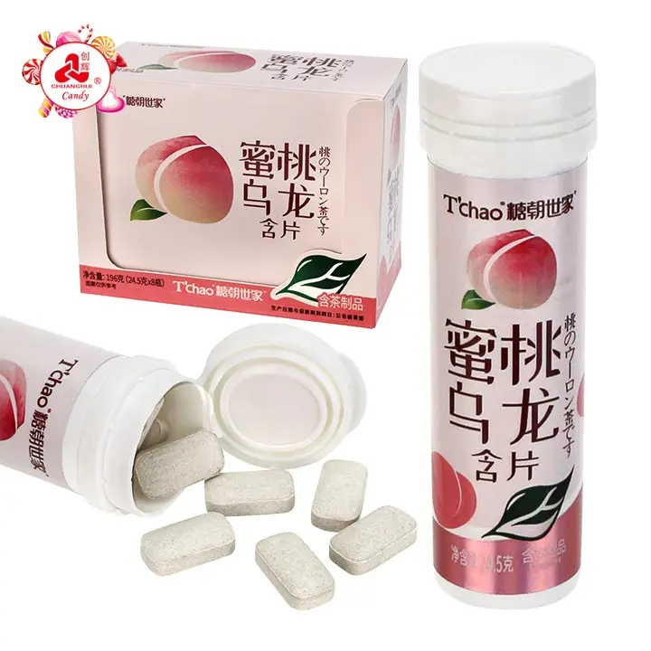 Peach candy