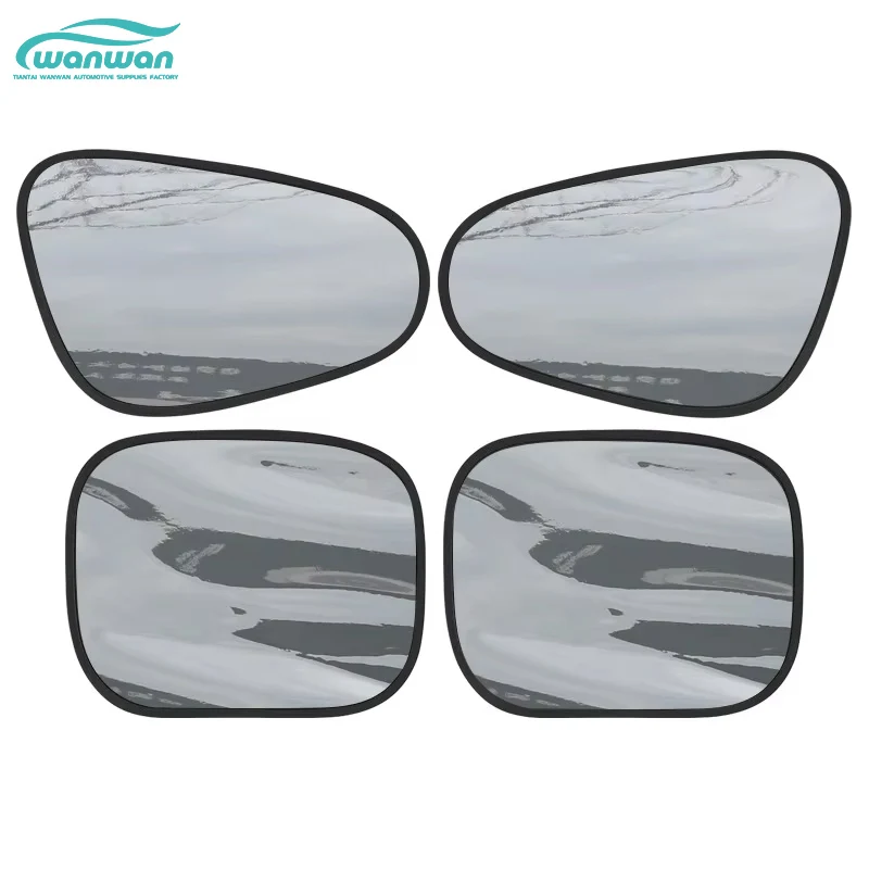 Cross-Border New Product Black PVC Mesh Material Car Sunshade Electrostatic Window Curtain for Heat Insulation and Sunscreen