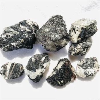 Wholesale high quality natural raw crystal rough stones crystals raw black tourmaline for decoration