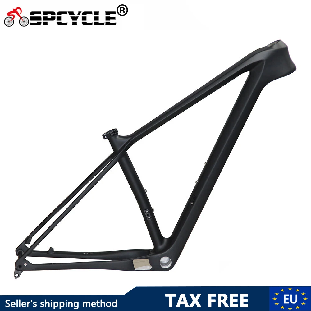 carbon fiber hardtail mountain bike frame