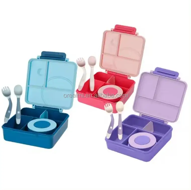 Children Thermal Food Warmer Lunch Box Kids Set for School with Lunch ...