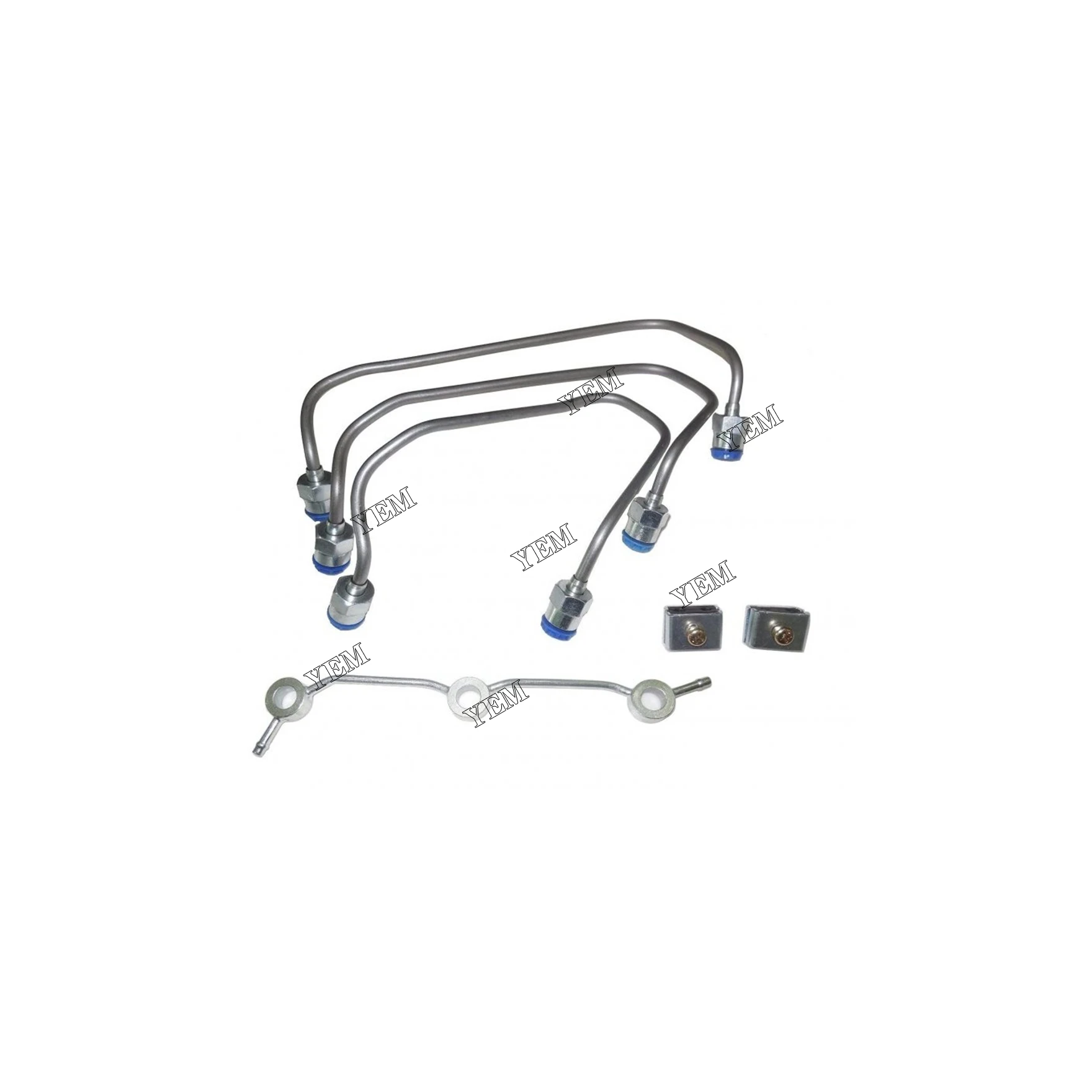 New Injector Fuel Pipe Set Fits for Kubota L4330 L4400 L4600 L4610 L4630 L4740 Industrial Machinery Engine Parts