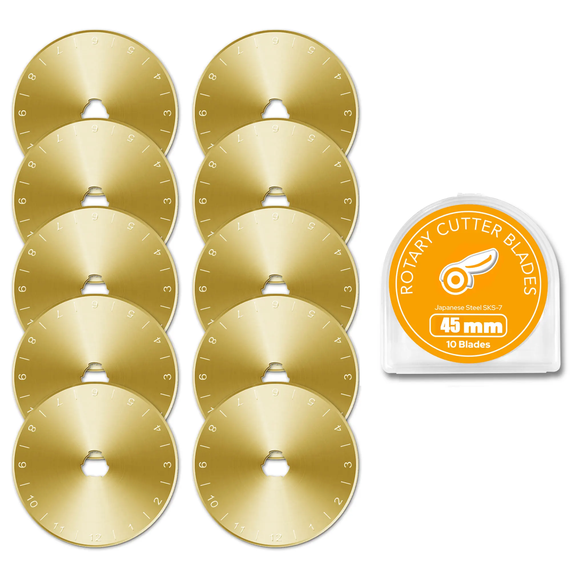 45mm Fabric Quilting Rotary Cutter Blade for Olfa Fiskars