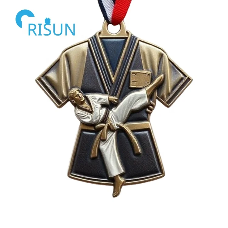 Porte-Médailles Taekwondo Mural - Support 40x15 Cm Pour 40+ Médailles - Cadeau Sportif