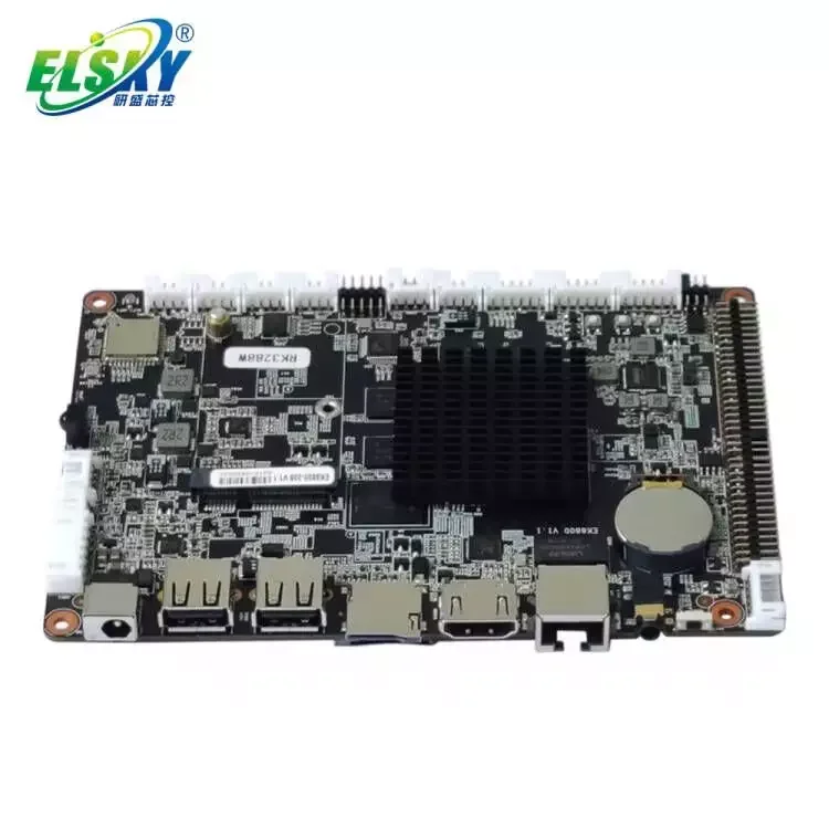 Новый Android материнская плата с двумя камерами процессор Rockchip RK3288 2G/4G/8G/16G RAM HD-MI LVDS EDP 6 * USB 2 0 4 COM 1 или RJ45 LAN для