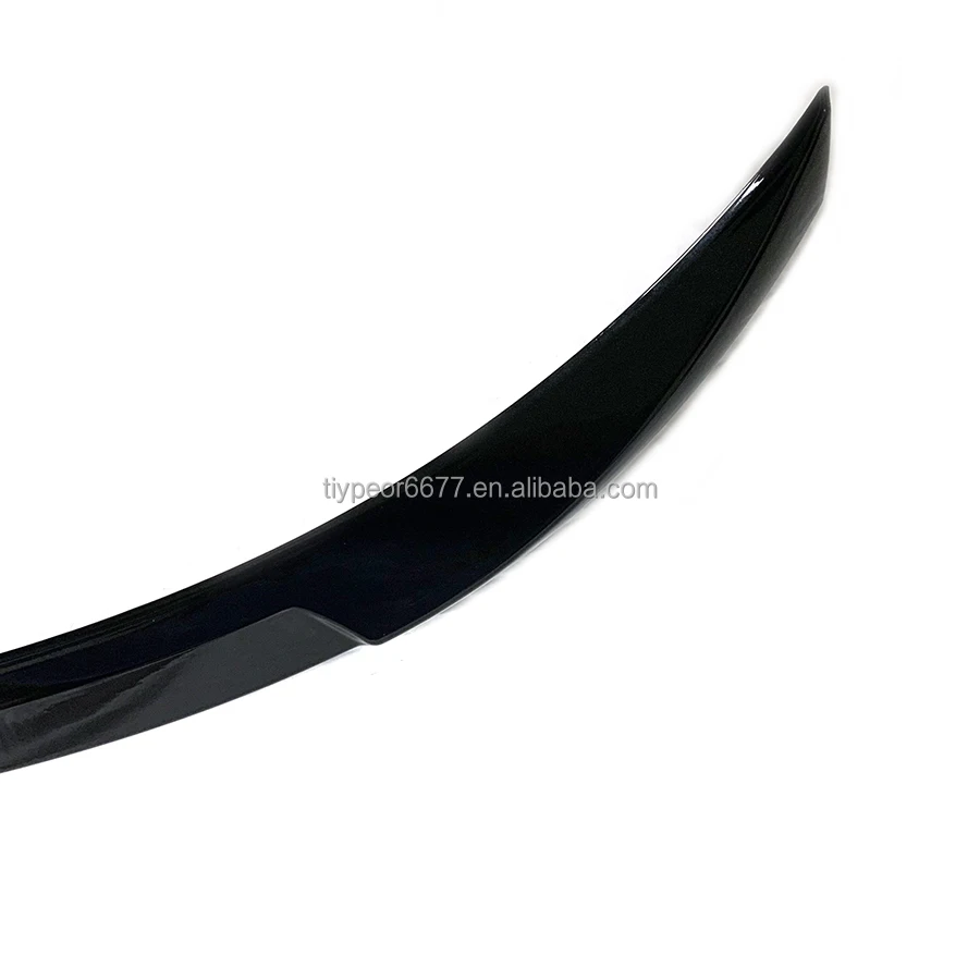 product tiypeor factory style trunk spoiler for kia k3 2019 wing lip car rear trunk lip spoiler-5
