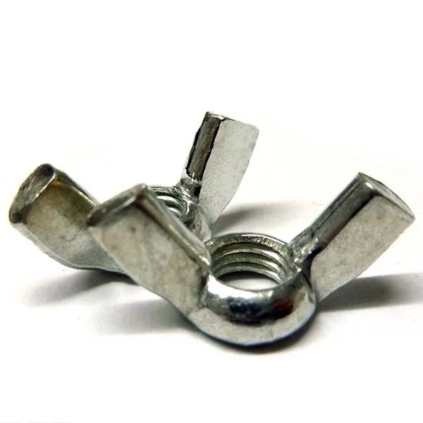 Écrou à oreilles papillon en acier au carbone DIN315 et boulon M8 Écrous à ailettes Types spéciaux de fabricant de fixations en acier inoxydable