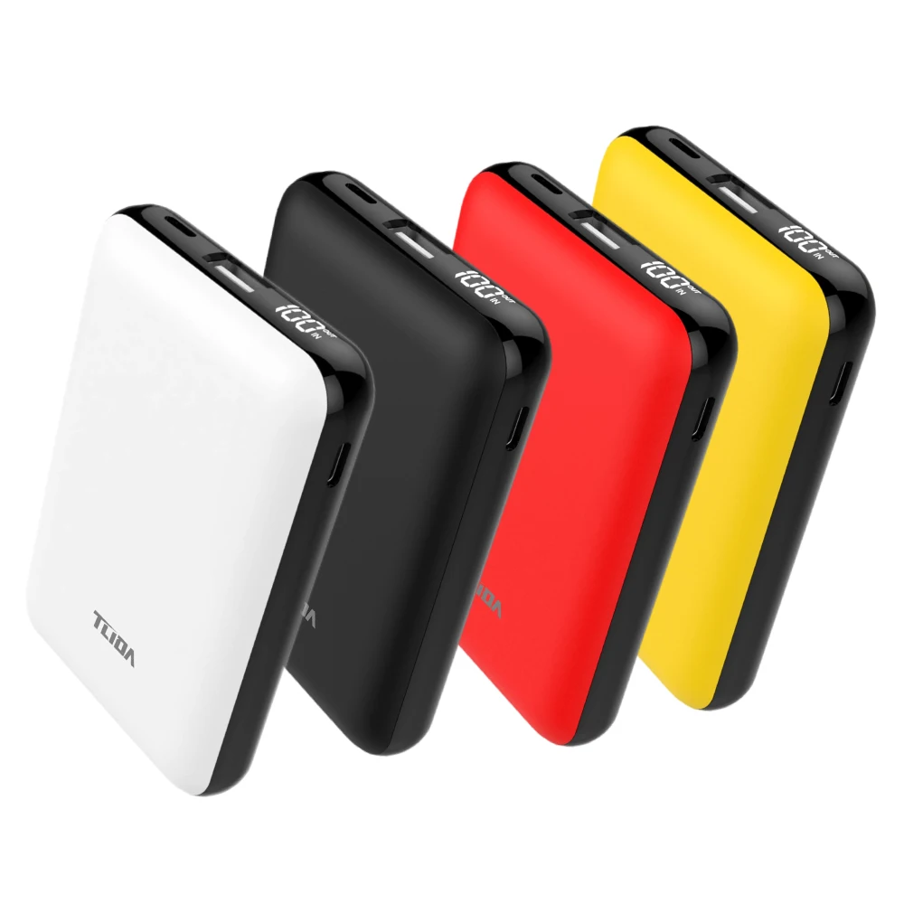 Tlida H2 Mini Phone Power Bank 10000mah Slim Power Banks Fast Charge Portable Powerbank Quick