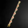 Pulsera de oro de 20 cm.