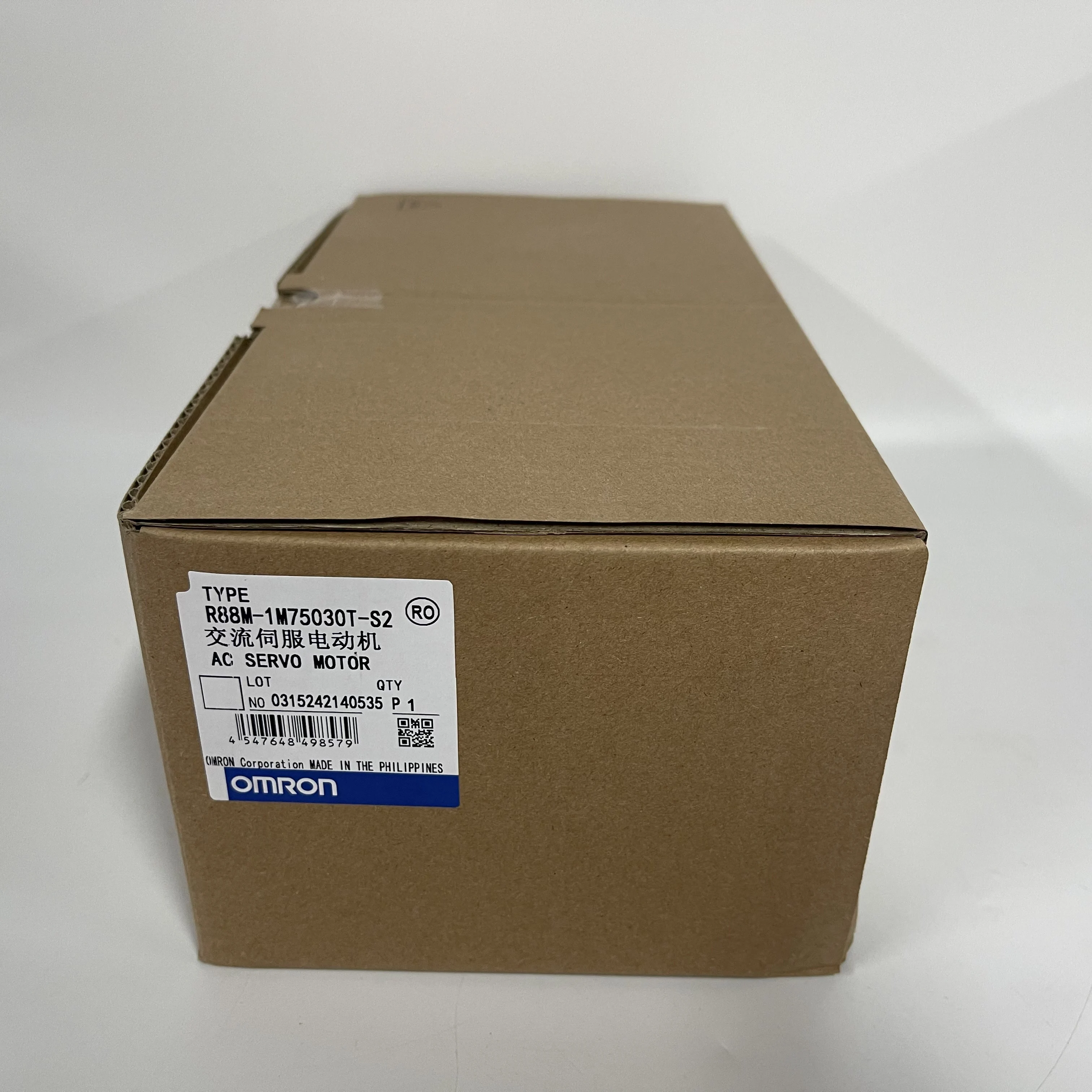 Omron AC Servo Motor R88M-1M75030T-S2 Omron AC Servo Motor R88M-1M75030T-S2