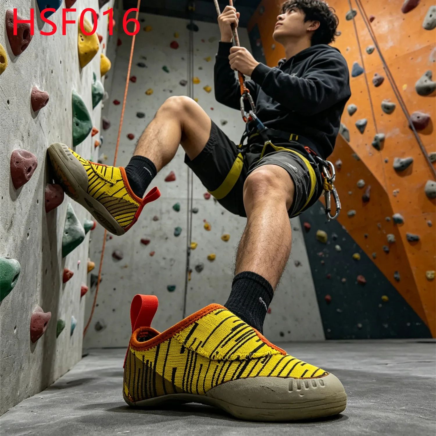 YYR, Technikübung verbessert den stabilen Griff – Mehrfarbige Kletterschuhe für Sportklettern zur Vermeidung von Ausrutschern und Stürzen – Boulder-Schuhe HSF016