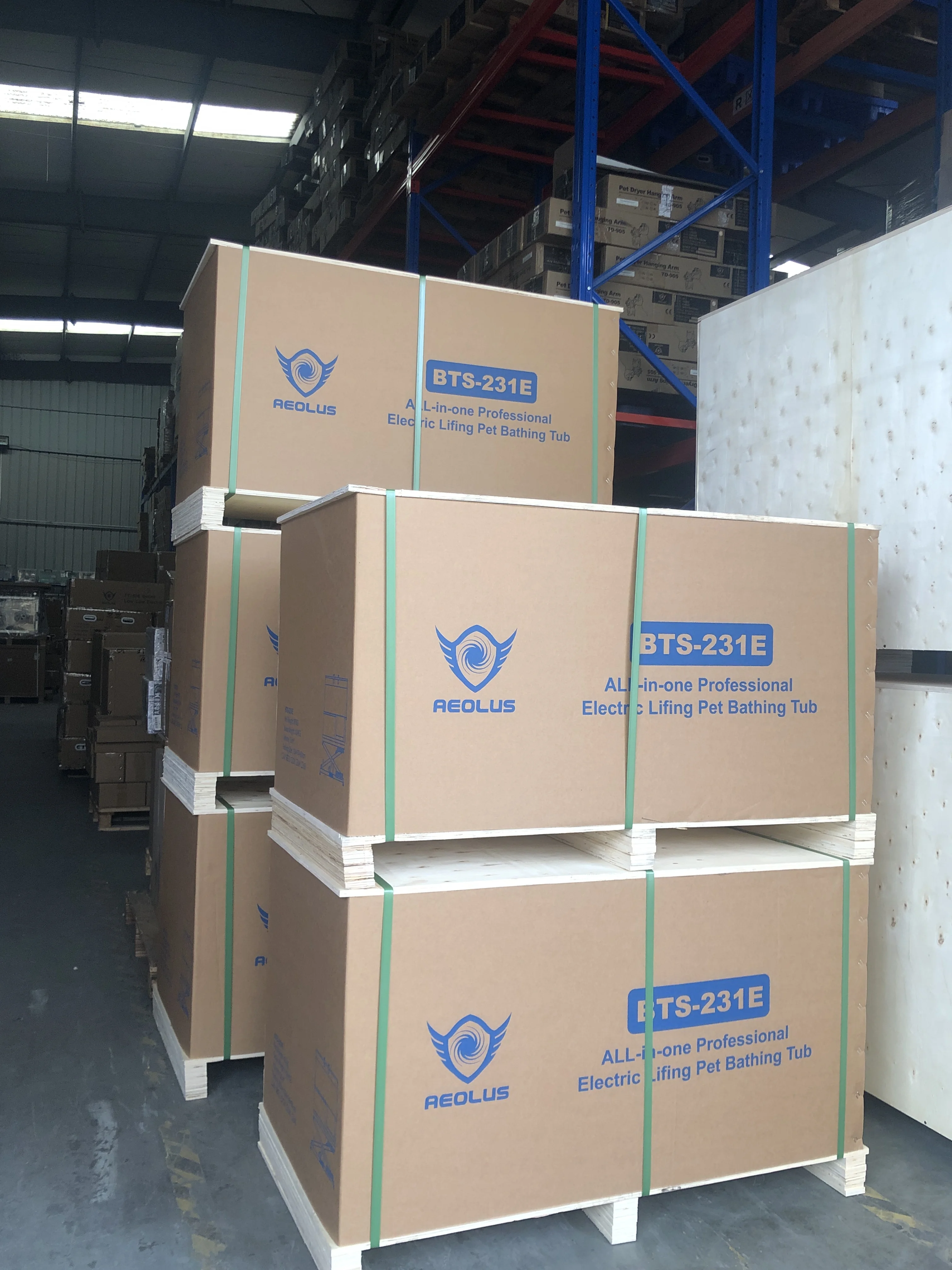 Dog Wash Tubs Electric Lifting Stainless Steel Grooming Bath Tub For