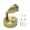 Matte brushed gold