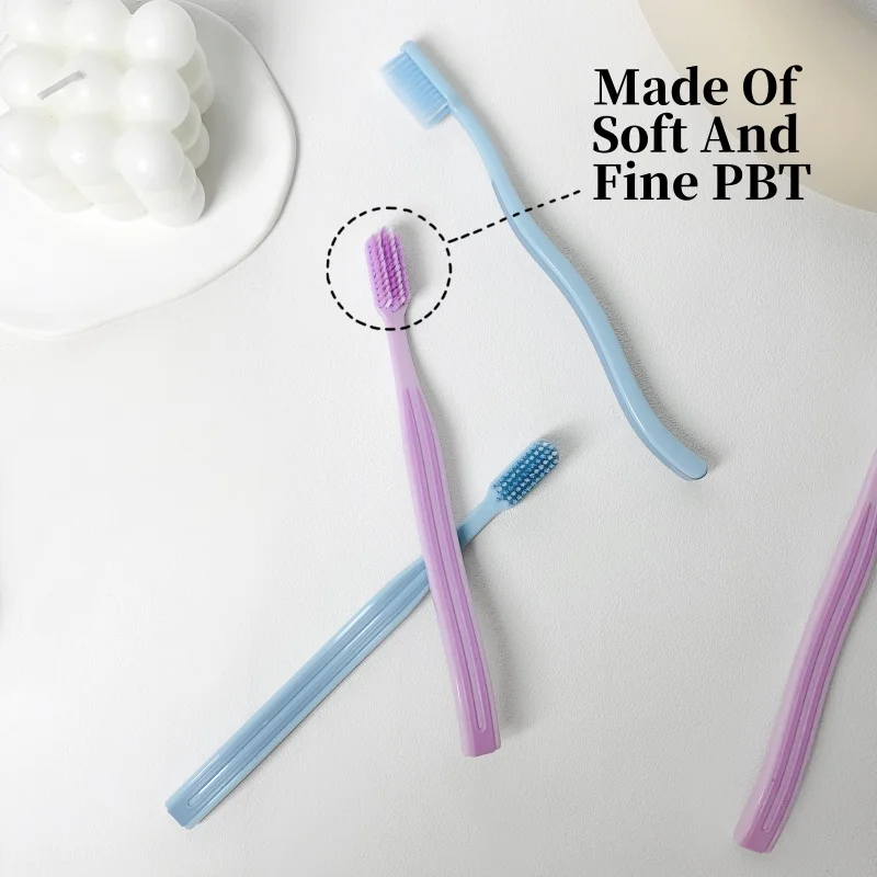 Wholesale 2PCS Ultra Soft Plastic Disposable Toothbrush for Home Use Colorful Hcf2f4f7ac3504e4986a89f8a9d47adc13