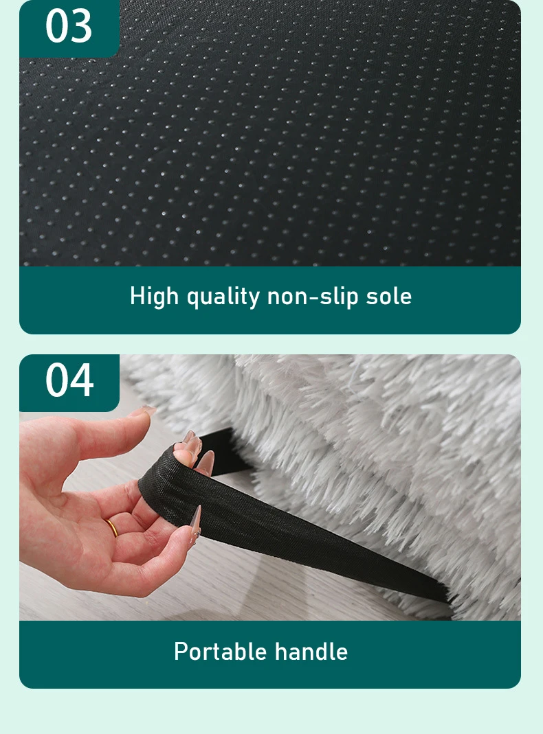 Factory Direct Sale Human Dog Bed Human Size Washable Faux Fur Human