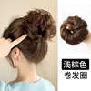 Élastique à cheveux marron clair