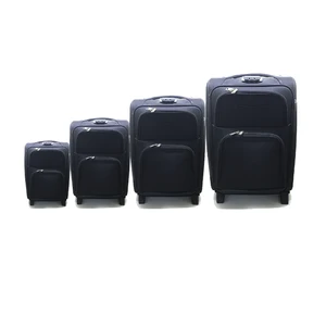 Top Sale Newest Cheap Soft Travel Suit Case Set Fabric Luggage EVA Durable Polyester Luggage Set 4pcs 20/24/28/32 Inch