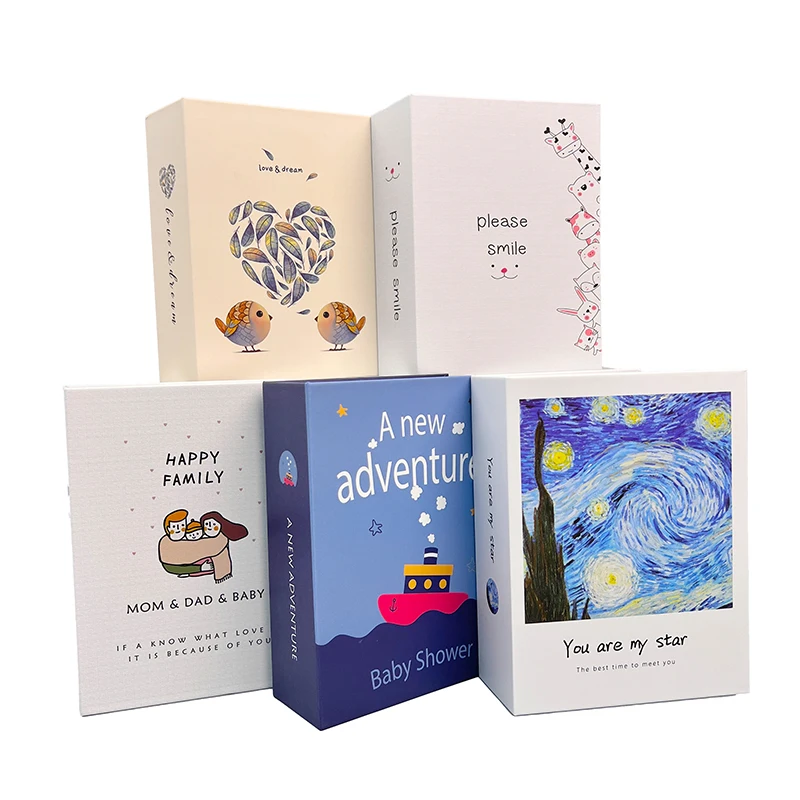 Высококачественный 6-дюймовый фотоальбом для хранения двухсторонняя внутренняя страница 1 карман коллекционная карточка и почтовая марка